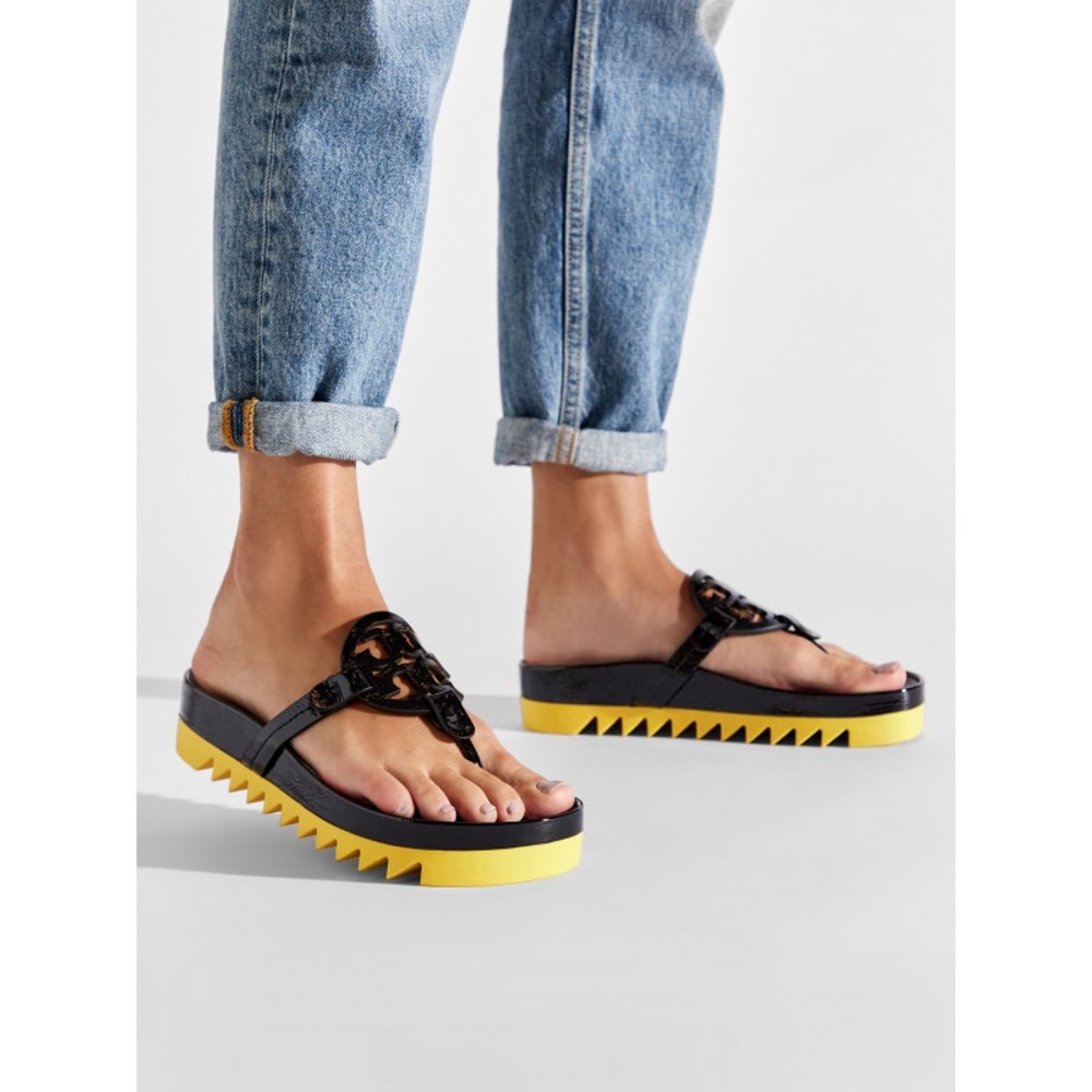 Tory Burch slides in size 5 brand new